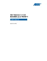 Предварительный просмотр 1 страницы ARRI MAXIMA User Manual