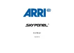 ARRI SkyPanel User Manual preview