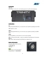 Предварительный просмотр 11 страницы ARRI TRINITY User Manual