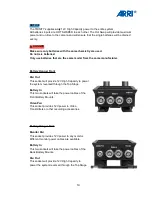 Preview for 14 page of ARRI TRINITY User Manual