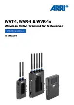 ARRI WVR-1 User Manual preview