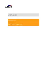 Arris IP805-M User Manual preview