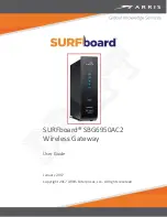 Arris SURFboard SBG6950 User Manual preview