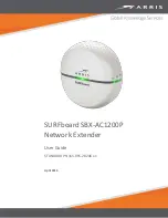 Arris SURFboard SBX-AC1200P User Manual preview