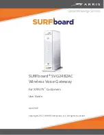 Arris SurfBoard SVG2482AC User Manual preview