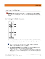 Preview for 13 page of Arris Touchstone CM3200 User Manual