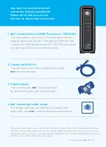 Preview for 3 page of Arris Touchstone CM8200B Setup Manual