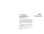 Preview for 47 page of Arris Touchstone DG860 User Manual