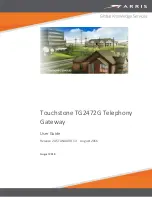 Предварительный просмотр 1 страницы Arris Touchstone TG2472G User Manual