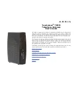 Preview for 1 page of Arris Touchstone TG952 User Manual