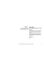 Preview for 61 page of Arris Touchstone TM402 User Manual