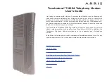 Arris Touchstone TM604 User Manual preview