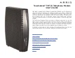 Preview for 1 page of Arris Touchstone TM722 User Manual