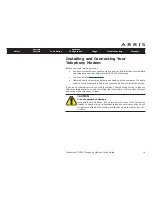 Preview for 14 page of Arris Touchstone TM902 User Manual