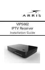 Preview for 1 page of Arris VIP5662 Installation Manual