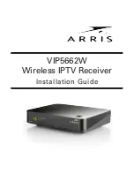 Arris VIP5662W Installation Manual предпросмотр