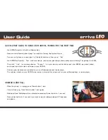 Preview for 3 page of Arriva LEO User Manual