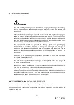 Preview for 29 page of ARROE ARLA-60 User Manual