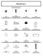 Preview for 11 page of Arrow Group Industries 697.68618    instruc Owner'S Manual & Assembly Instrucowner'S Manual & Assembly Instructions