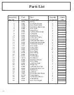 Preview for 12 page of Arrow Group Industries 697.68618    instruc Owner'S Manual & Assembly Instrucowner'S Manual & Assembly Instructions