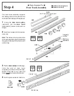 Preview for 17 page of Arrow Group Industries 697.68618    instruc Owner'S Manual & Assembly Instrucowner'S Manual & Assembly Instructions