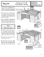 Preview for 29 page of Arrow Group Industries 697.68618    instruc Owner'S Manual & Assembly Instrucowner'S Manual & Assembly Instructions