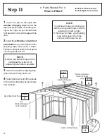 Preview for 24 page of Arrow Group Industries EN65-A Series Owner'S Manual & Assembly Instructions