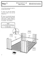 Preview for 20 page of Arrow Storage Products 697.68103-B Owner'S Manual & Assembly Instructions