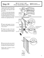 Preview for 23 page of Arrow Storage Products 697.68103-B Owner'S Manual & Assembly Instructions