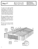 Preview for 30 page of Arrow Storage Products 697.68103-B Owner'S Manual & Assembly Instructions