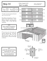 Preview for 27 page of Arrow Storage Products 697.68220 Owner'S Manual & Assembly Instructions