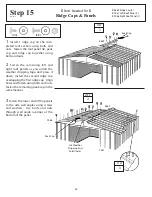 Preview for 28 page of Arrow Storage Products 697.68220 Owner'S Manual & Assembly Instructions