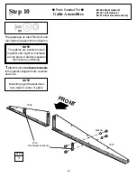 Preview for 23 page of Arrow Storage Products 697.68537-A Owner'S Manual & Assembly Instructions