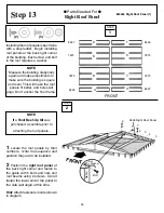 Preview for 26 page of Arrow Storage Products 697.68537-A Owner'S Manual & Assembly Instructions