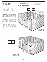 Предварительный просмотр 23 страницы Arrow Storage Products 697.68616A Owner'S Manual & Assembly Instructions