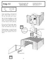 Предварительный просмотр 25 страницы Arrow Storage Products 697.68616A Owner'S Manual & Assembly Instructions