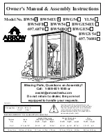 Предварительный просмотр 1 страницы Arrow Storage Products 697.68711 Series Owner'S Manual & Assembly Instructions