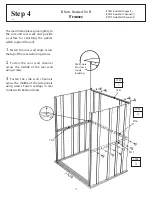 Предварительный просмотр 17 страницы Arrow Storage Products 697.68711 Series Owner'S Manual & Assembly Instructions