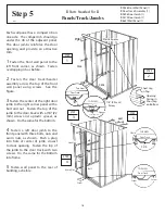 Предварительный просмотр 18 страницы Arrow Storage Products 697.68711 Series Owner'S Manual & Assembly Instructions