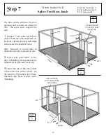 Preview for 20 page of Arrow Storage Products 697.76092 Owner'S Manual & Assembly Instructions