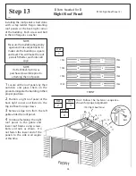 Preview for 26 page of Arrow Storage Products 697.76092 Owner'S Manual & Assembly Instructions