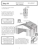 Preview for 27 page of Arrow Storage Products 697.76092 Owner'S Manual & Assembly Instructions