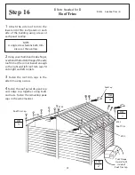 Preview for 29 page of Arrow Storage Products 697.76092 Owner'S Manual & Assembly Instructions