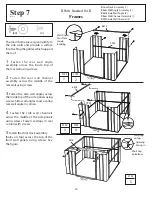 Preview for 20 page of Arrow Storage Products 697.76095 Owner'S Manual & Assembly Instructions