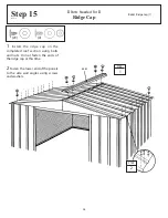 Preview for 28 page of Arrow Storage Products 697.76095 Owner'S Manual & Assembly Instructions