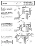 Предварительный просмотр 20 страницы Arrow Storage Products 697 Owner'S Manual & Assembly Instructions