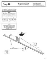 Предварительный просмотр 23 страницы Arrow Storage Products 697 Owner'S Manual & Assembly Instructions