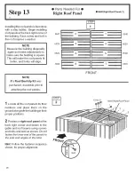 Предварительный просмотр 26 страницы Arrow Storage Products 697 Owner'S Manual & Assembly Instructions