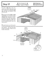 Предварительный просмотр 28 страницы Arrow Storage Products 697 Owner'S Manual & Assembly Instructions