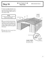 Предварительный просмотр 29 страницы Arrow Storage Products 697 Owner'S Manual & Assembly Instructions